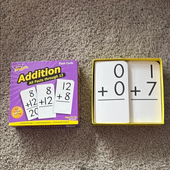 Learning Resources Addition, Subtraction Flash Cards & Magic Penny Kit LIKE NEW - Picture 3 of 9
